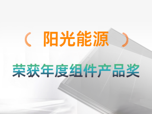 高光時(shí)刻 | GIGA系列榮耀加冕！陽(yáng)光能源斬獲“年度組件產(chǎn)品獎(jiǎng)”